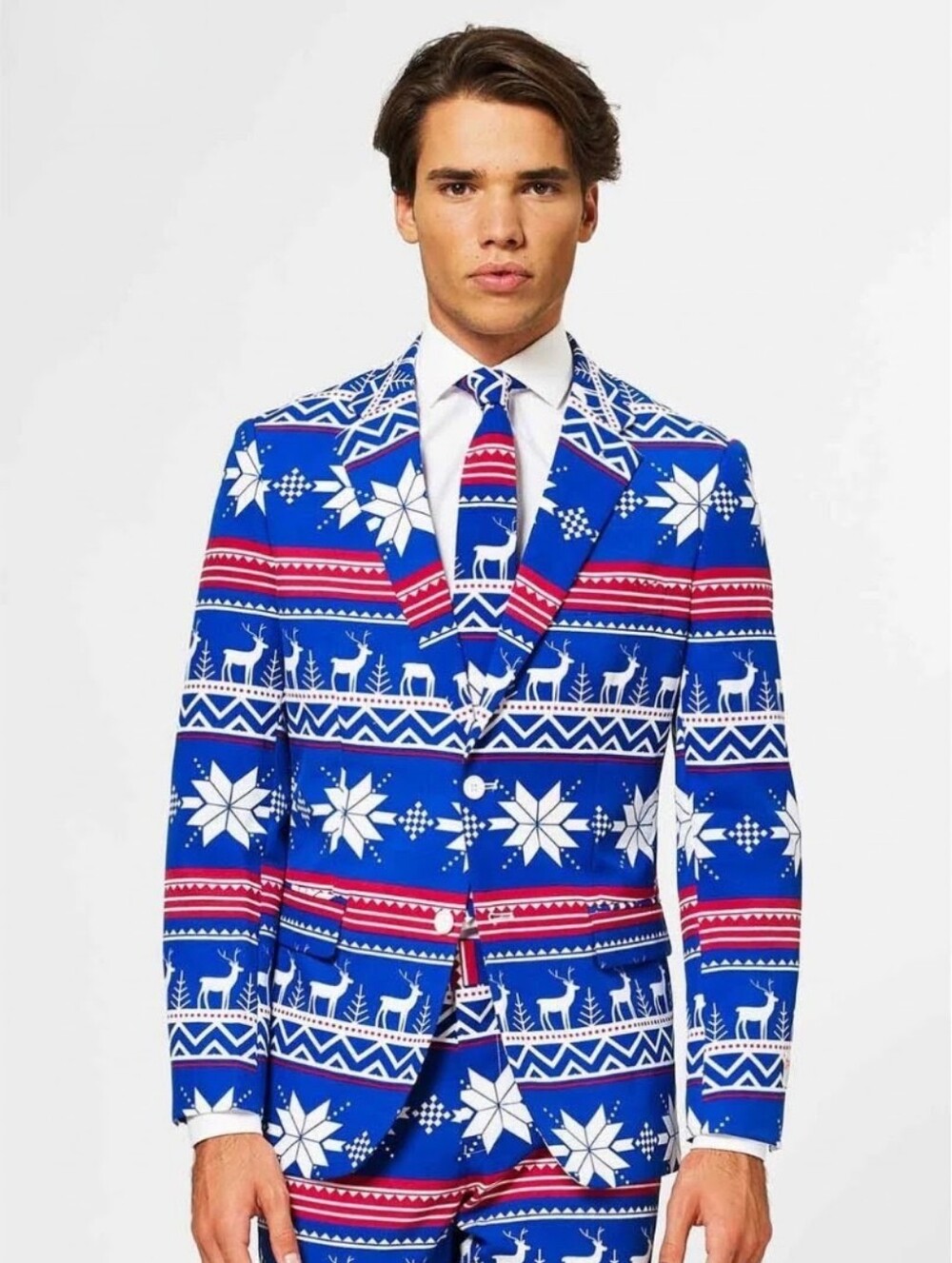 OppoSuits The Rudolph Men's Christmas Suit 42